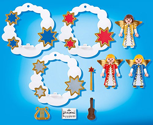 PLAYMOBIL Navidad - Pack Adornos de Navidad de ángel (5591)