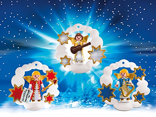 PLAYMOBIL Navidad - Pack Adornos de Navidad de ángel (5591)