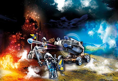 Playmobil® Novelmore 70223 70224 70227 70228 - Juego de 4 templos del tiempo + balda de agua + fuego + cañones de fuego