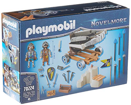 PLAYMOBIL Novelmore 70224 Ballesta de Agua Novelmore, A partir de 5 años