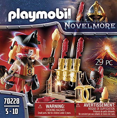 PLAYMOBIL Novelmore 70228 Maestro de Fuego Bandidos Burnham, A partir de 4 años