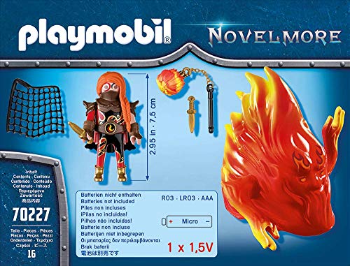 Playmobil Novelmore Burnham Raiders 70226 70227 70228 - Juego de accesorios para raquetas