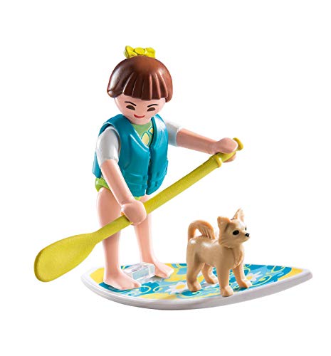 PLAYMOBIL- Paddle Surf Juguete, Multicolor (geobra Brandstätter 9354)