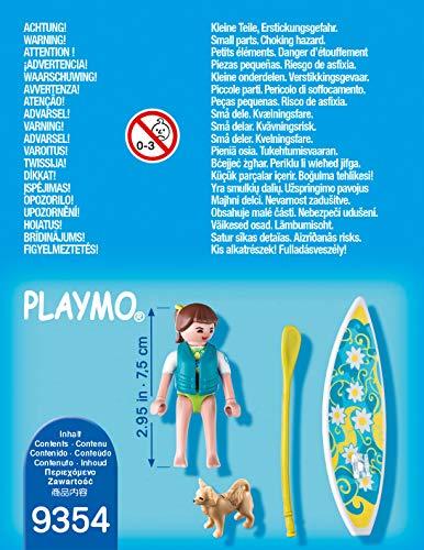 PLAYMOBIL- Paddle Surf Juguete, Multicolor (geobra Brandstätter 9354)