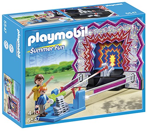 PLAYMOBIL Parque de Atracciones - Juego de Tiro al Blanco, playset (5547)