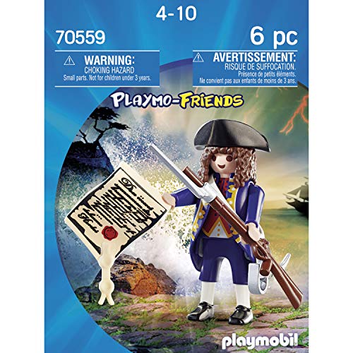 PLAYMOBIL PLAYMO-FRIENDS 70559 - Soldado de la Royal Navy, a partir de 4 años