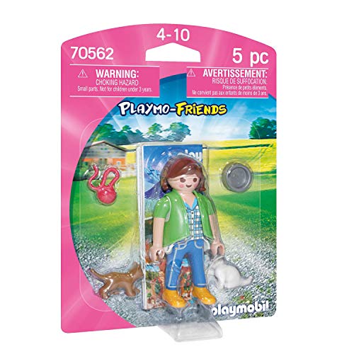 PLAYMOBIL PLAYMO-FRIENDS 70562 Mujer con gatitos, A partir de 4 años