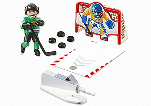 PLAYMOBIL - Portería de Hockey sobre Hielo (61920)