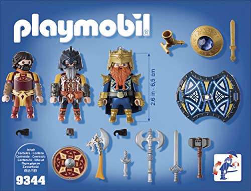 Playmobil- Rey de los Enanos Juguete, Multicolor (geobra Brandstätter 9344) , color/modelo surtido