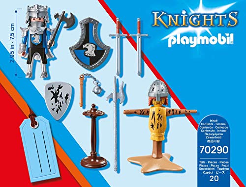 PLAYMOBIL Ritter 70290 Knight 70236 Wolfskrieger + 70240 - Juego de 3 piezas