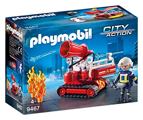 PLAYMOBIL- Robot de Extinción Juguete, Multicolor (geobra Brandstätter 9467)