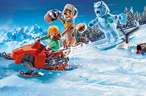 PLAYMOBIL SCOOBY-DOO! Aventura con Snow Ghost, A partir de 5 años (70706)