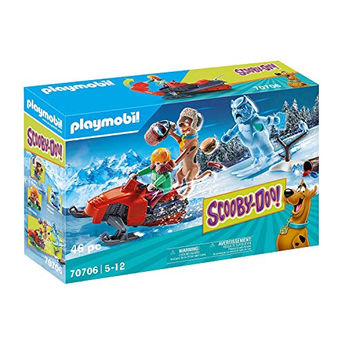 PLAYMOBIL SCOOBY-DOO! Aventura con Snow Ghost, A partir de 5 años (70706)