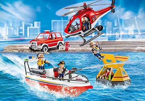 Playmobil - Set Rescate De Incendios (9319)