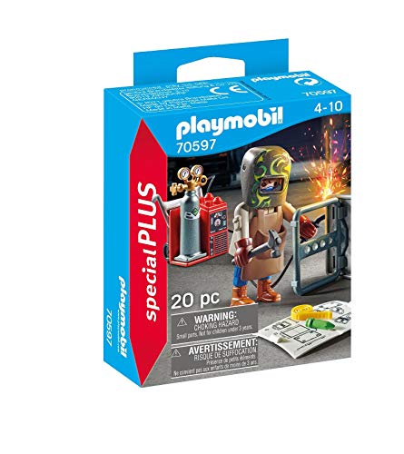 PLAYMOBIL Special Plus 70597 - Soldador con Equipo, a Partir de 4 años