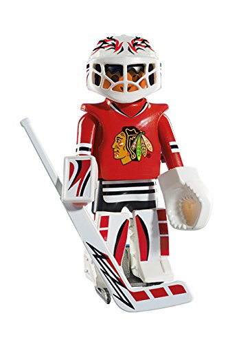 Playmobil Sports & Action NHL Chicago Blackhawks Goalie Figura de construcción - Figuras de construcción,, 5 año(s), 1 Pieza(s), 9 Pieza(s)