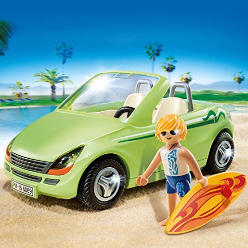 PLAYMOBIL - Surfista con descapotable (60690)