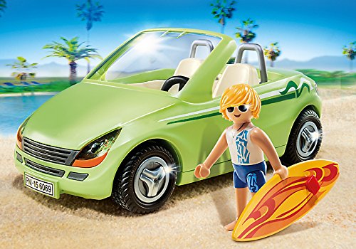 PLAYMOBIL - Surfista con descapotable (60690)