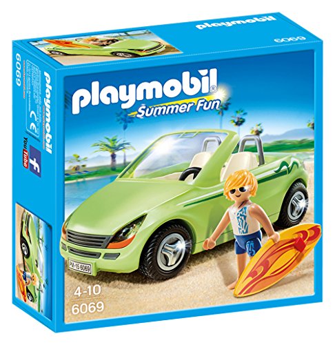 PLAYMOBIL - Surfista con descapotable (60690)