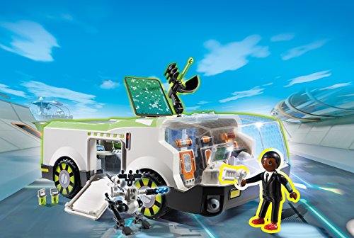 PLAYMOBIL- Techno Chameleon with Gene Playset, Multicolor (6692)