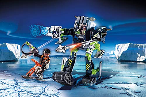 PLAYMOBIL Top Agents 70233 Arctic Rebels Robot de Hielo, A partir de 6 años