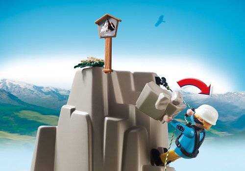 Playmobil Vida en la Montaña - Escaladores con Animales de Montaña, Juguete Educativo, Multicolor, 35 x 12,5 x 25 cm, (5423)