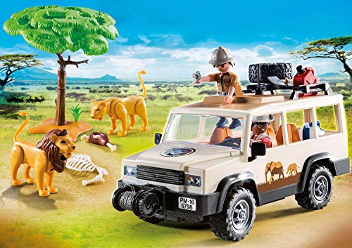 PLAYMOBIL Wild Life Vehículo Safari , A partir de 4 años (6798)