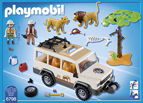 PLAYMOBIL Wild Life Vehículo Safari , A partir de 4 años (6798)