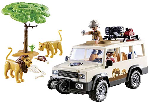 PLAYMOBIL Wild Life Vehículo Safari , A partir de 4 años (6798)