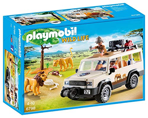 PLAYMOBIL Wild Life Vehículo Safari , A partir de 4 años (6798)