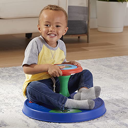 Playskool PJ Masks Sit 'n Spin Musical Classic Spinning Activity Toy for Toddlers Ages 18 Months and Up, Color Multi Colour (Hasbro F2074FF2)