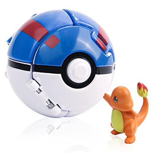 Pokeball, Bola de Pokémon, Pokemon, Juguetes perfectos para niños como regalos de cumpleaños y regalos navideños