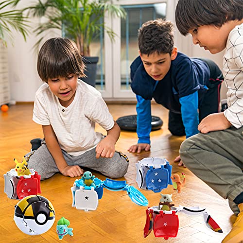 Pokeball, Bola de Pokémon, Pokemon, Juguetes perfectos para niños como regalos de cumpleaños y regalos navideños