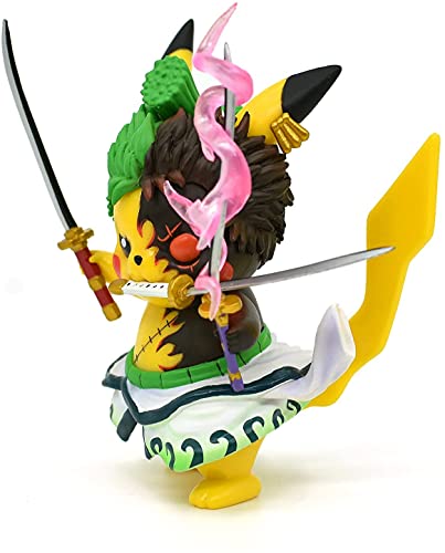 Pokemon Anime Kawaii Cosplay Roronoa Zoro Figura de acción estatuas G K Colección Regalos de cumpleaños Funko Pop It