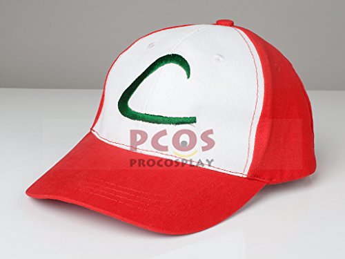 Pokemon ASH Ketchum Visor Cap Cosplay Hat Pocket Monster Anime Collect mp001984 by AnimeGo