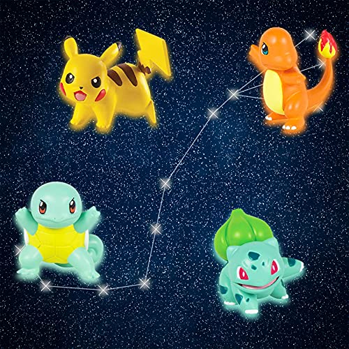 Pokemon Ball Pokemon Throw N Pop Ball con 4 figuras de acción de Pikachu – Lancer y Pop Pelotas Pokemon para niños o niñas o regalos de cumpleaños para niños