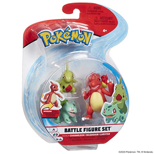 Pokémon Figuras de Batalla 3-Pack | Jolteon Squirtle & Munchlax 5 cm | Última Ola 2021 | Con Licencia Oficial de Pokemon