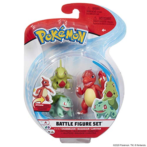 Pokémon Figuras de Batalla 3-Pack | Jolteon Squirtle & Munchlax 5 cm | Última Ola 2021 | Con Licencia Oficial de Pokemon