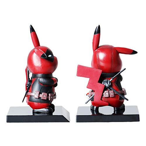 Pokemon Pikachu Deadpool Cosplay PVC figura de acción estatua modelo juguetes Festival aniversario regalos de cumpleaños