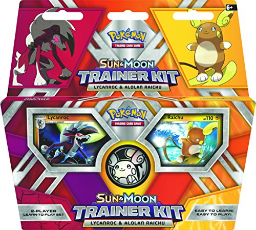 Pokemon pok81210 TCG lycanroc y alolan Raichu Sol/Luna Trainer Kit