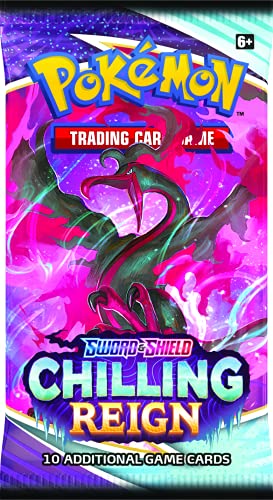 Pokemon-Sword & Shield—Chilling Reign Booster Display Box, Multicolor, 3 (The Company International 177-80846)