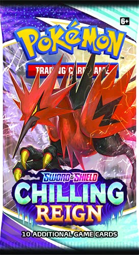 Pokemon-Sword & Shield—Chilling Reign Booster Display Box, Multicolor, 3 (The Company International 177-80846)