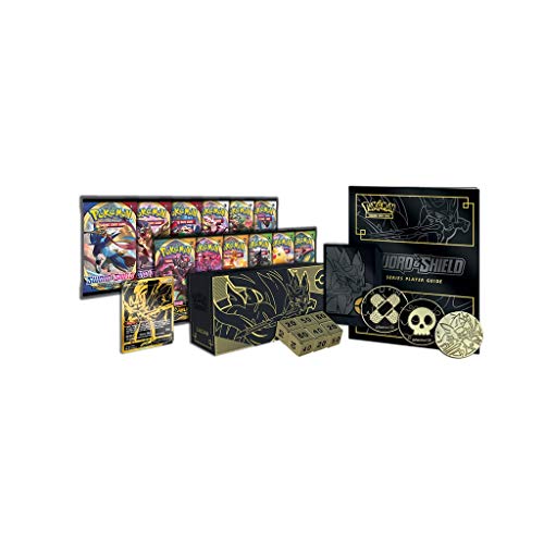 Pokemon TCG: Sword & Shield Elite Trainer Box Plus Zacian/Zamazenta (una al Azar), Colores Variados POK82743