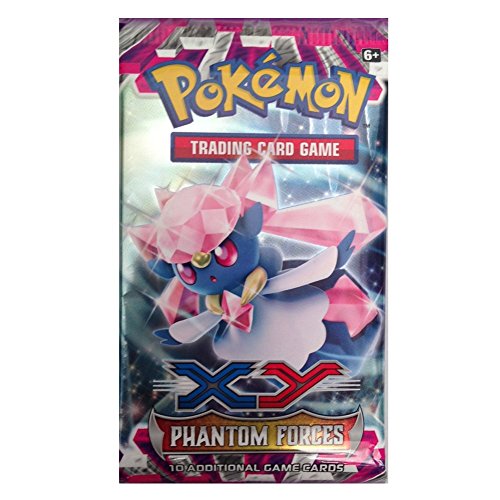 Pokemon XY Phantom Force Trading Card Game Booster Pack - One (1) Pack