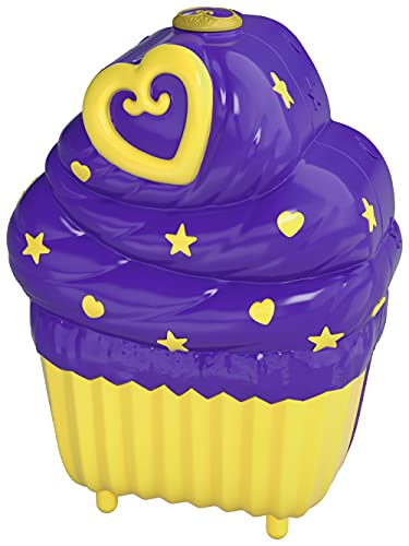 Polly Pocket Cofre cupcake sorpresa, muñeca con accesorios (Mattel FRY36) , color/modelo surtido