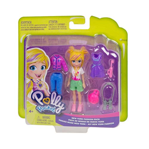 Polly Pocket Doll Fashion Set Dress - New York Fashion Pack (GDM02)