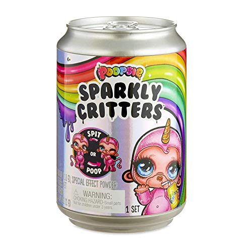 Poopsie Sparkly Critters que mágicamente caga o vomita slime