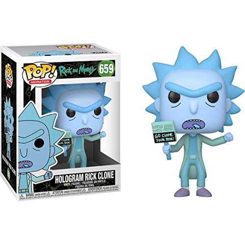 Pop Animation: Rick & Moty - Hologram Rick Clone