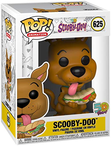 Pop! Figura de Vinilo: Animación: Scooby Doo - Scooby Doo w/ Sandwich