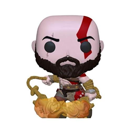 POP Funko Playstation 154 Kratos with The Blades of Chaos Glows in The Dark (no gamestop)